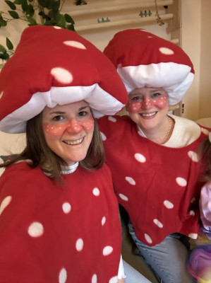 Linda Ahring und Sarah Wienecke