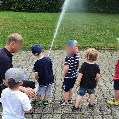 Besuch bei der Feuerwehr