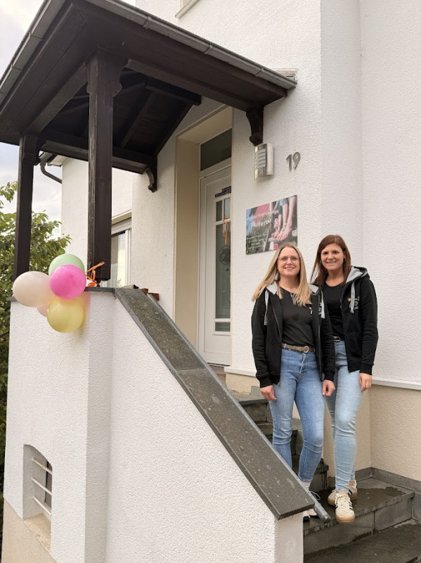 Sarah Wienecke und Linda Ahring